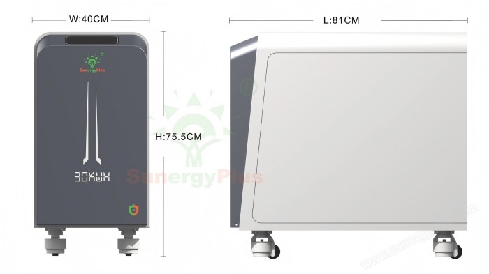 Battery Energy Storage System 30kWh 34kWh BMS 200A/300A