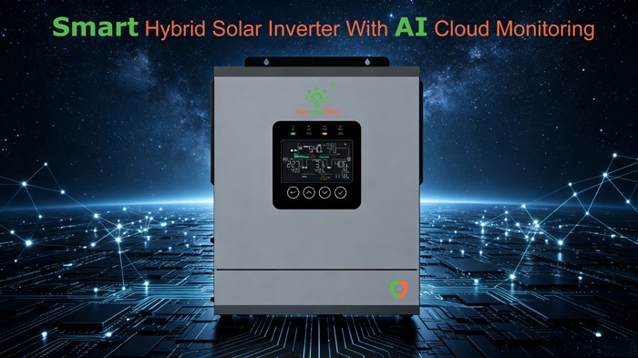AI Smart Hybrid Solar Inverter SunergyPlus 3.6-12kW