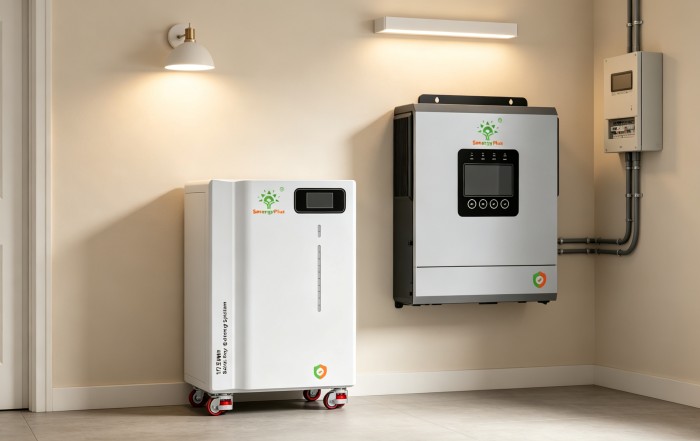 AI Smart Hybrid Solar Inverter SunergyPlus 3.6-12kW